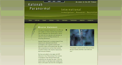 Desktop Screenshot of katonahparanormal.com
